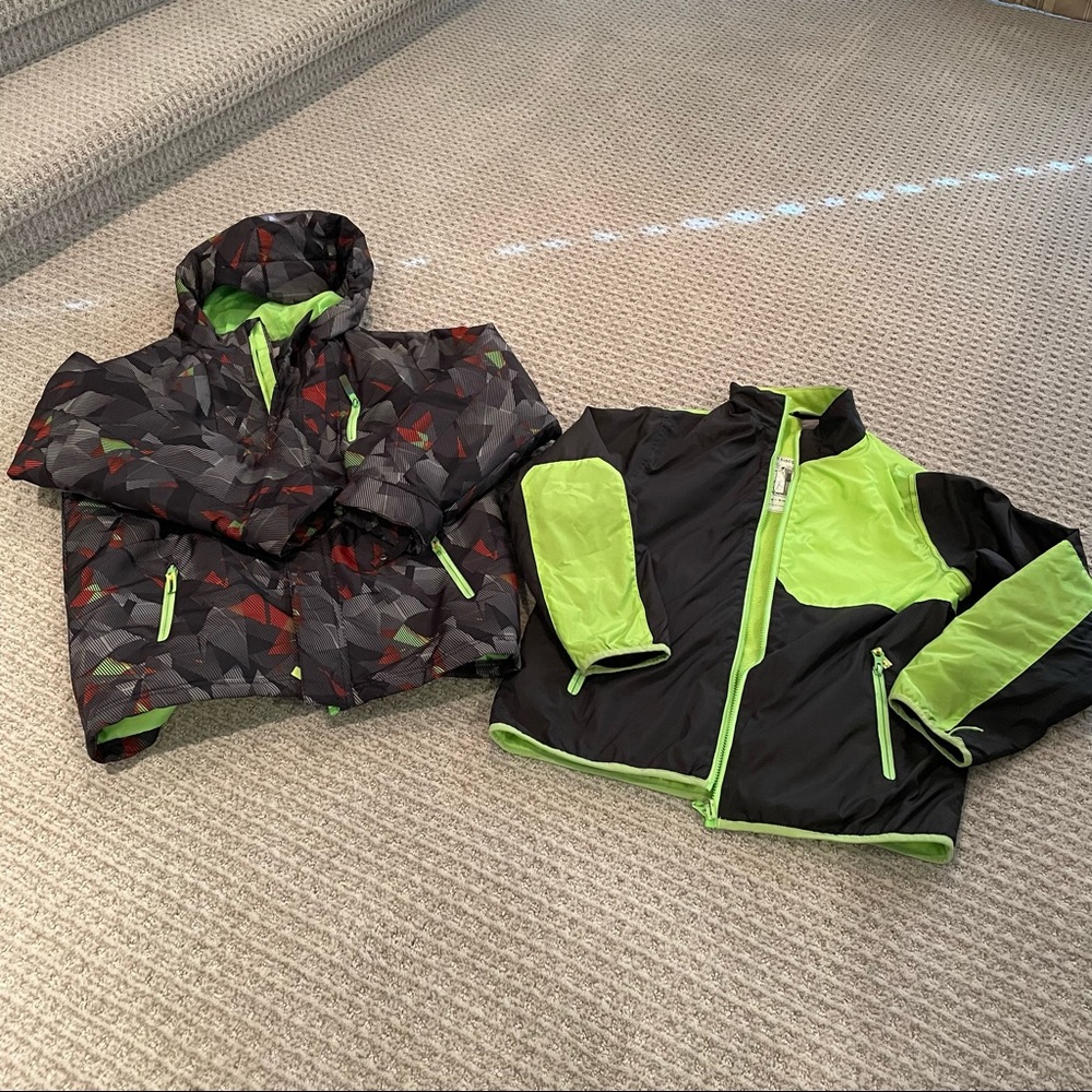 Boy’s C9 Champion; L (12-14) 3 in 1 Winter Coat, Puffer Coat, Windbreaker Jacket
